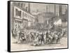 Stalybridge Riot 1863-null-Framed Stretched Canvas