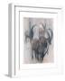 Stambecchi in Estate-Mark Adlington-Framed Giclee Print