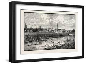 Stamford Is a Town and Civil Parish on the River Welland in the South Kesteven District of the Coun-null-Framed Giclee Print