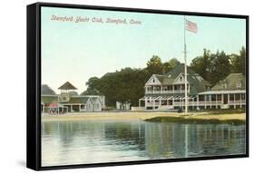 Stamford Yacht Club, Stamford, Connecticut-null-Framed Stretched Canvas