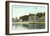 Stamford Yacht Club, Stamford, Connecticut-null-Framed Art Print