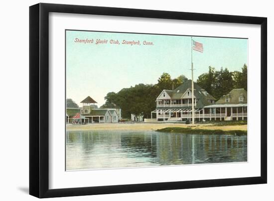 Stamford Yacht Club, Stamford, Connecticut-null-Framed Art Print