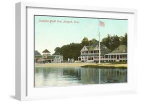 Stamford Yacht Club, Stamford, Connecticut-null-Framed Art Print