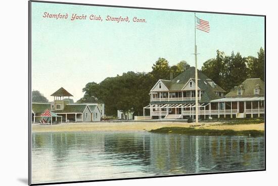 Stamford Yacht Club, Stamford, Connecticut-null-Mounted Art Print