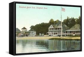 Stamford Yacht Club, Stamford, Connecticut-null-Framed Stretched Canvas