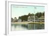 Stamford Yacht Club, Stamford, Connecticut-null-Framed Art Print