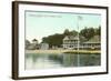 Stamford Yacht Club, Stamford, Connecticut-null-Framed Art Print