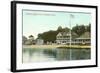 Stamford Yacht Club, Stamford, Connecticut-null-Framed Art Print