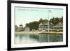 Stamford Yacht Club, Stamford, Connecticut-null-Framed Premium Giclee Print