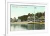 Stamford Yacht Club, Stamford, Connecticut-null-Framed Art Print