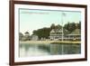 Stamford Yacht Club, Stamford, Connecticut-null-Framed Art Print