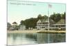 Stamford Yacht Club, Stamford, Connecticut-null-Mounted Art Print