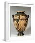 Stamnos, Dionysiac Scene, Etruscan Red-Figured Period, 4th Century BC-null-Framed Giclee Print