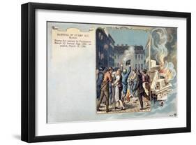 Stamp Act Riot, 1765-null-Framed Giclee Print