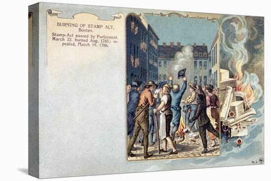 Stamp Act Riot, 1765-null-Stretched Canvas