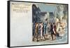 Stamp Act Riot, 1765-null-Framed Stretched Canvas