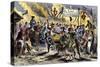 Stamp Act Riots in Boston Before the Revolutionary War-null-Stretched Canvas