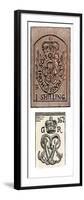 Stamp Act Stamps Issued by the British Government Before the American Revolution-null-Framed Giclee Print