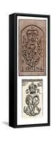 Stamp Act Stamps Issued by the British Government Before the American Revolution-null-Framed Stretched Canvas