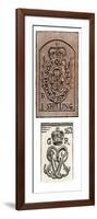 Stamp Act Stamps Issued by the British Government Before the American Revolution-null-Framed Giclee Print