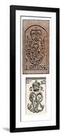 Stamp Act Stamps Issued by the British Government Before the American Revolution-null-Framed Giclee Print