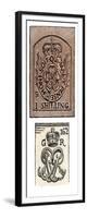 Stamp Act Stamps Issued by the British Government Before the American Revolution-null-Framed Giclee Print