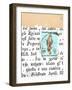 Stamp Collage 1-Jan Weiss-Framed Art Print