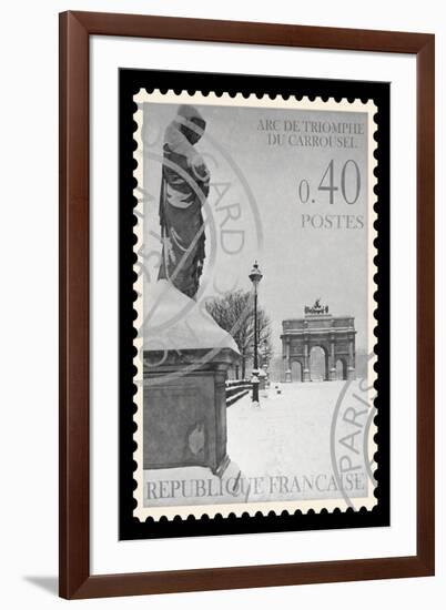 Stamp Collection I-The Vintage Collection-Framed Giclee Print