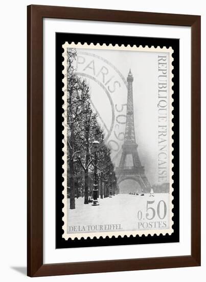 Stamp Collection II-The Vintage Collection-Framed Giclee Print