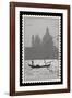 Stamp Collection III-The Vintage Collection-Framed Giclee Print