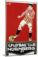 Stamp from Football Club Nuremberg, 1912-null-Mounted Giclee Print