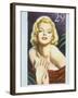 Stamp Honoring Actress Marilyn Monroe-null-Framed Premium Photographic Print