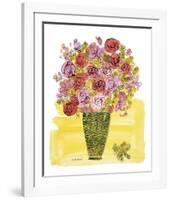 (Stamped) Basket of Flowers, 1958-Andy Warhol-Framed Art Print