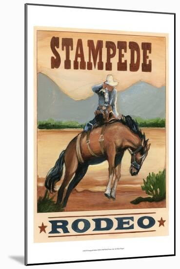 Stampede Rodeo-Ethan Harper-Mounted Art Print