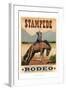 Stampede Rodeo-Ethan Harper-Framed Art Print