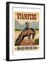 Stampede Rodeo-Ethan Harper-Framed Art Print