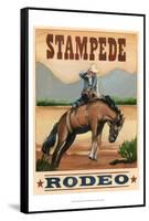 Stampede Rodeo-Ethan Harper-Framed Stretched Canvas