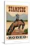 Stampede Rodeo-Ethan Harper-Stretched Canvas