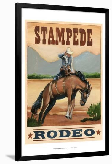 Stampede Rodeo-Ethan Harper-Framed Premium Giclee Print