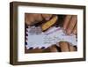 Stamping Letter for Special Delivery-null-Framed Photographic Print