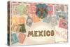 Stamps of Mexico-null-Stretched Canvas