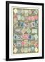 Stamps of the World-null-Framed Art Print