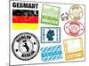 Stamps With Germany-radubalint-Mounted Art Print