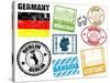 Stamps With Germany-radubalint-Stretched Canvas