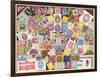 Stamps-European School-Framed Giclee Print