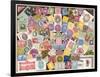 Stamps-European School-Framed Giclee Print