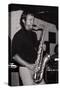 Stan Getz, Ronnie Scotts, London, 1971-Brian O'Connor-Stretched Canvas