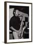 Stan Getz, Ronnie Scotts, London, 1971-Brian O'Connor-Framed Photographic Print