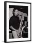 Stan Getz, Ronnie Scotts, London, 1971-Brian O'Connor-Framed Photographic Print