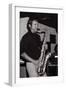 Stan Getz, Ronnie Scotts, London, 1971-Brian O'Connor-Framed Photographic Print